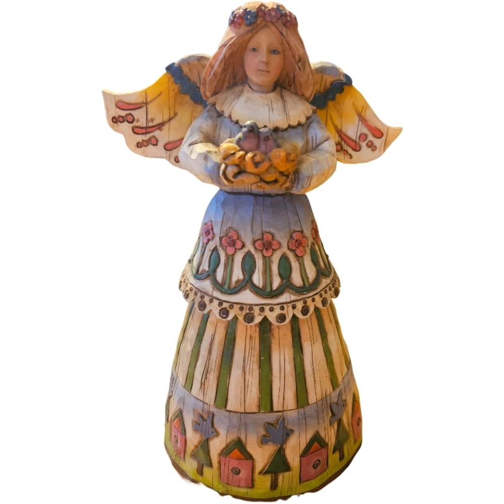 2002 Jim Shore Hardwood Creek, Angel of Love #108924